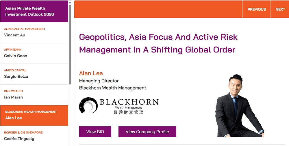 Geopolitics, Asia Focus, and Active Risk Management in a Shifting Global Order