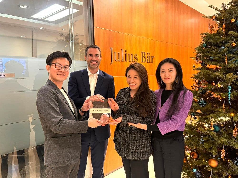 Blackhorn Honored as ‘Exceptional Intermediate Partner’ by Julius Baer Private Bank