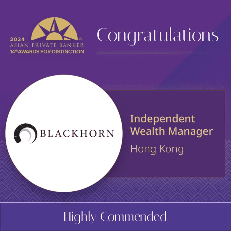 2024 Asian Private Banker: “Highly Commended” distinction for Independent Wealth Manager